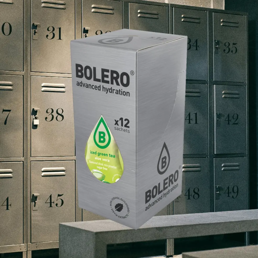 Bolero Iced Green Tea Aloe Vera - 12x8g