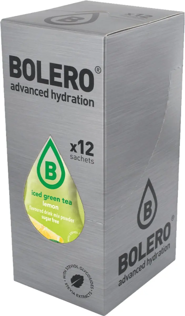 Bolero Iced Green Tea Lemon - 12x8g