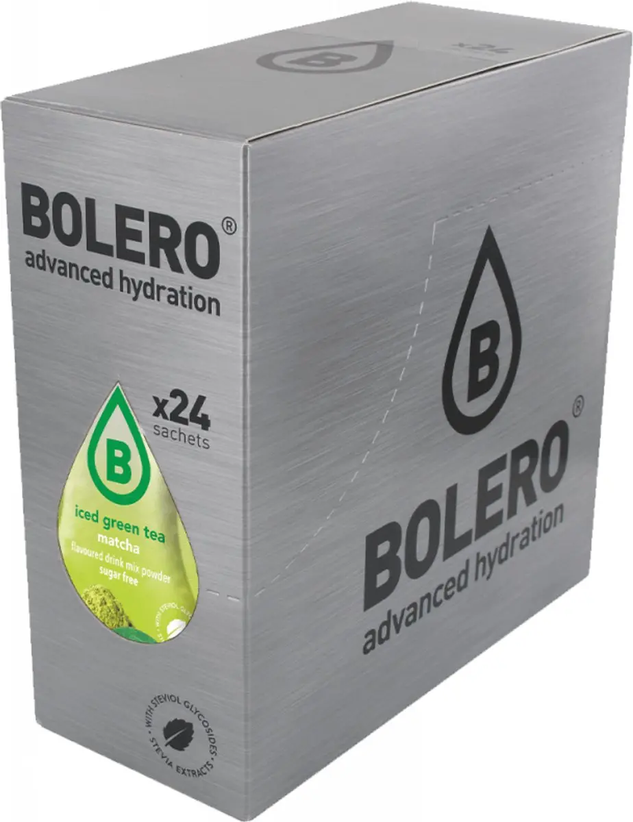 Bolero Iced Green Tea Matcha 192g - 24 Doses