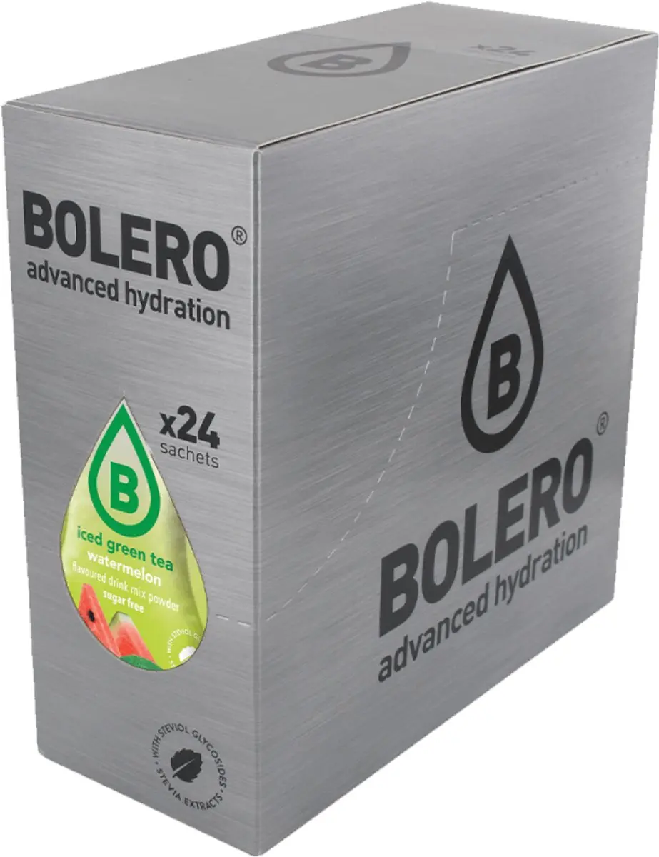 Bolero Iced Green Tea Watermelon - 24 Doses 192g