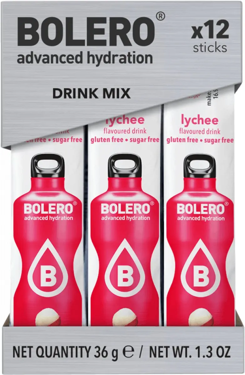 Bolero Sticks (12x3g) Lychee