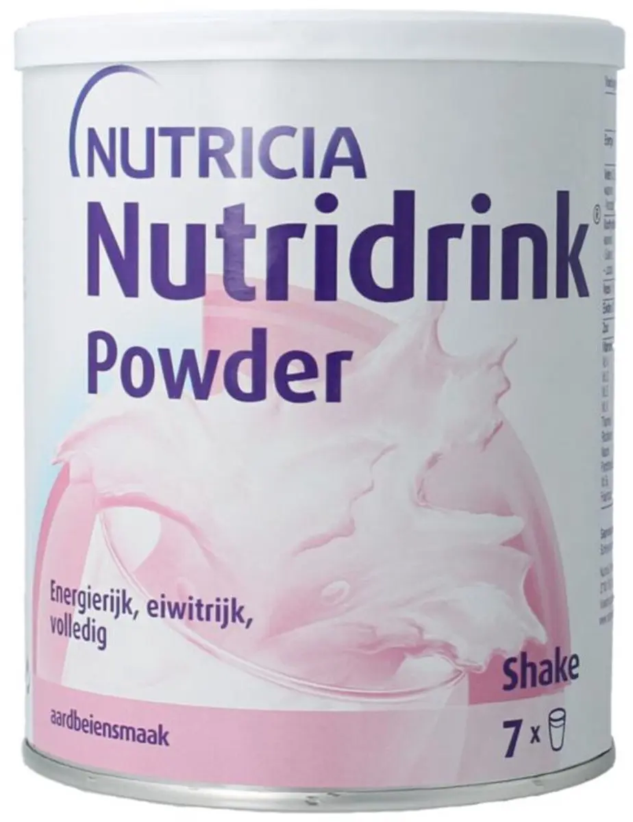 Nutricia Nutridrink Poeder Aardbei 335g