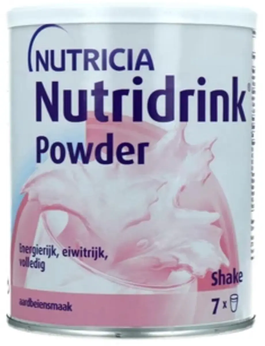Nutricia Nutridrink Poeder Aardbei 335g