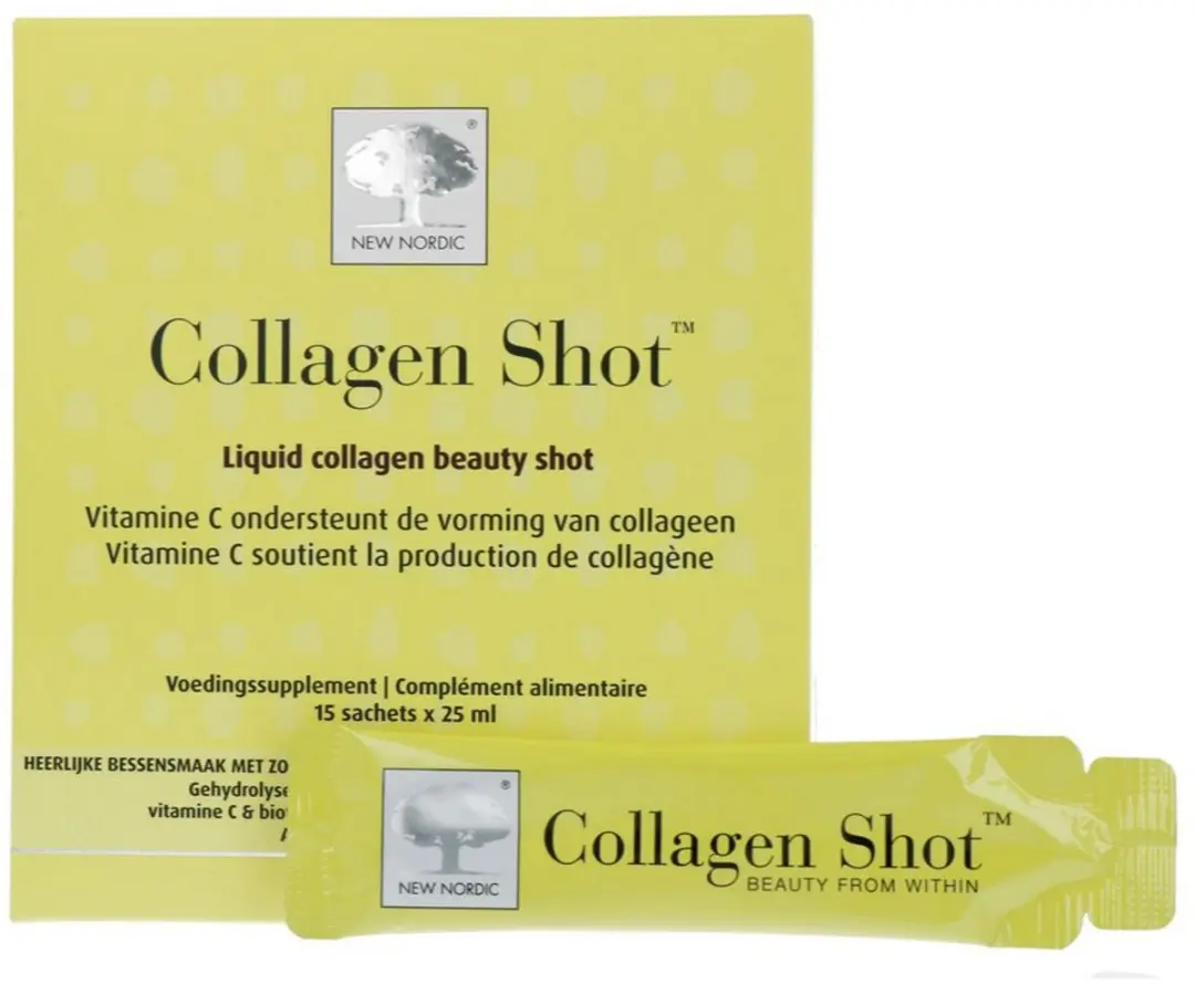 New Nordic Liquid Collagen Sachets - 15 Stuks
