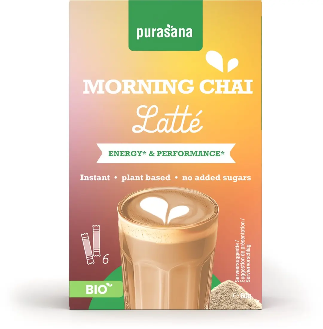 Purasana Instant Morning Chai Latte 6x10g Bio