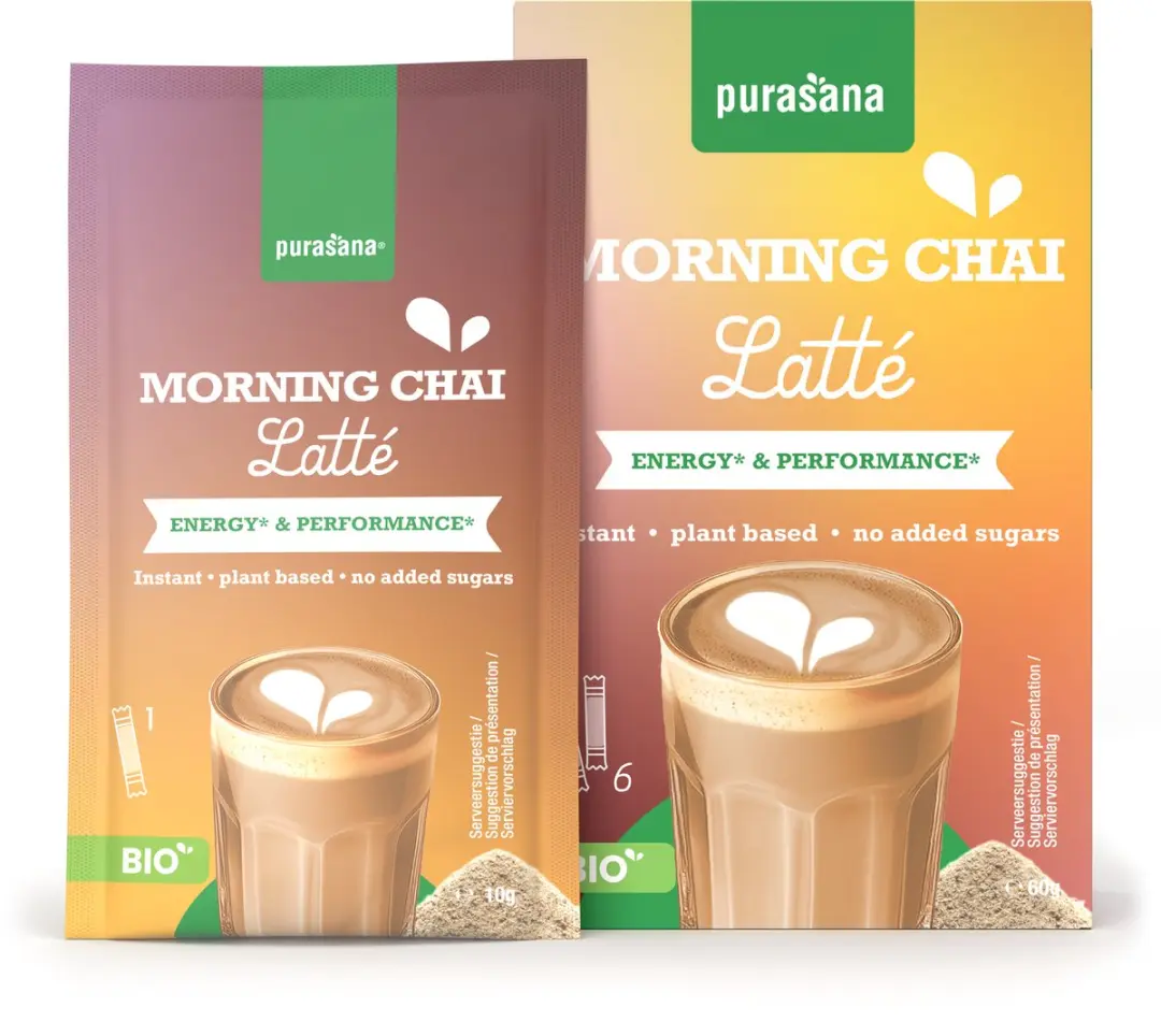 Purasana Instant Morning Chai Latte 6x10g Bio