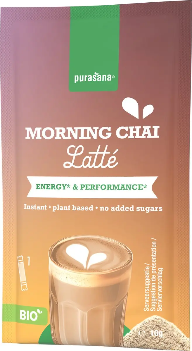 Purasana Instant Morning Chai Latte 6x10g Bio