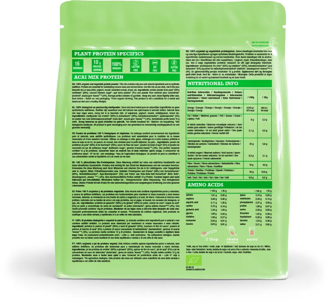 Purasana Plant Protein Rode Biet Bio 400g