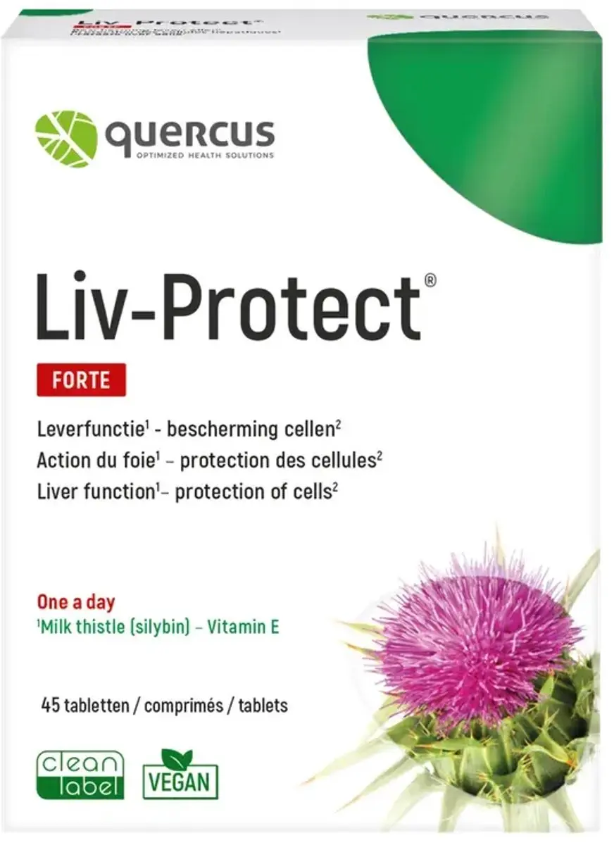 Quercus Liv-Protect Tabletten 45TB - 45 mg