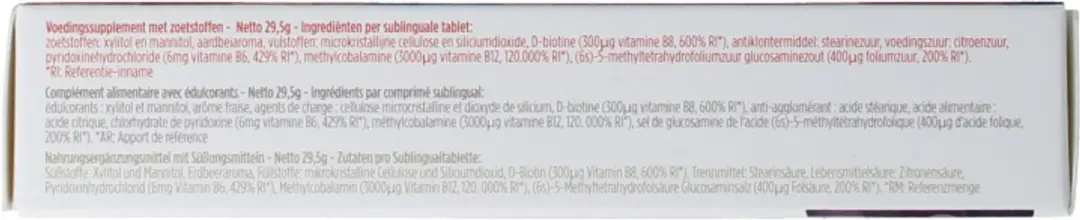Pure B Forte 60 Tabletten