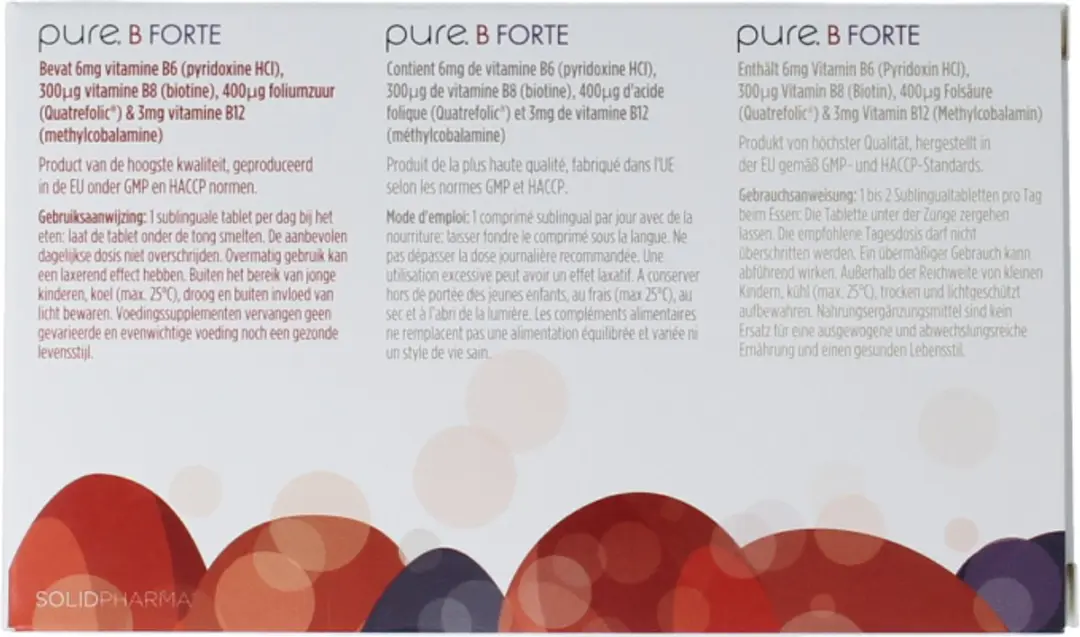 Pure B Forte 60 Tabletten