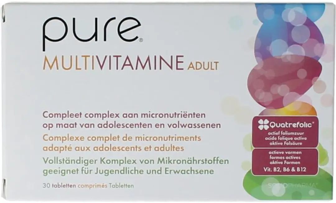 Pure Multivitamine Adult 30 Tabletten
