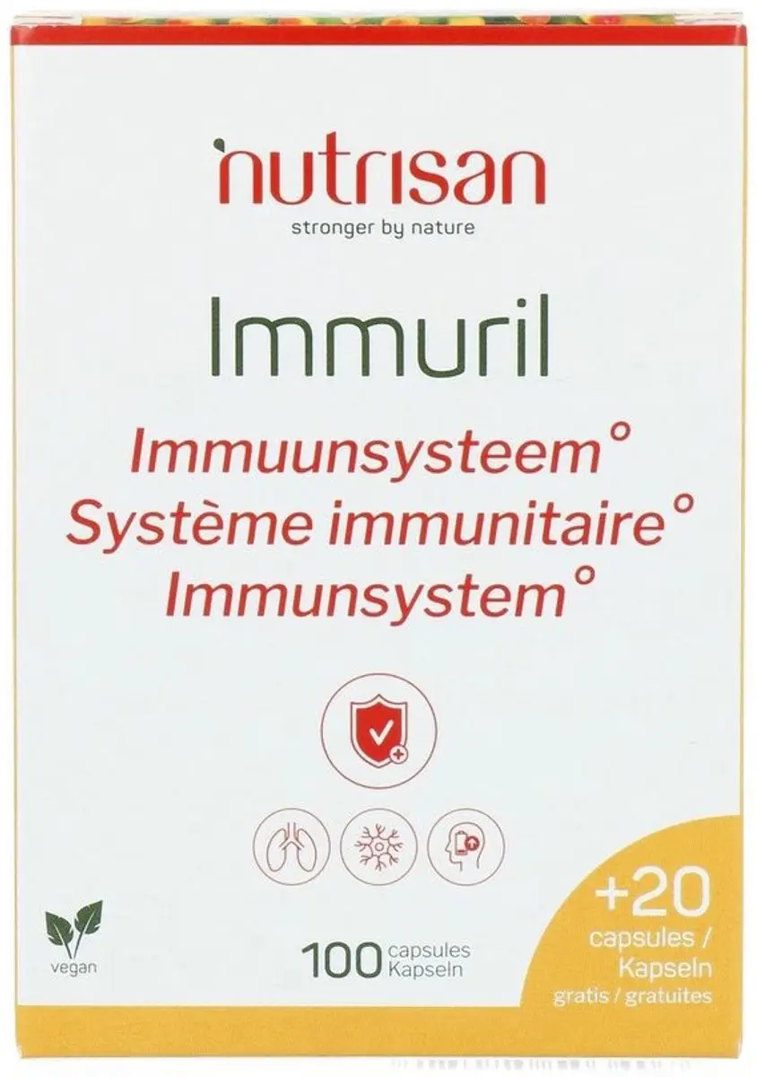 Nutrisan Immuril V-caps 120 Stuks