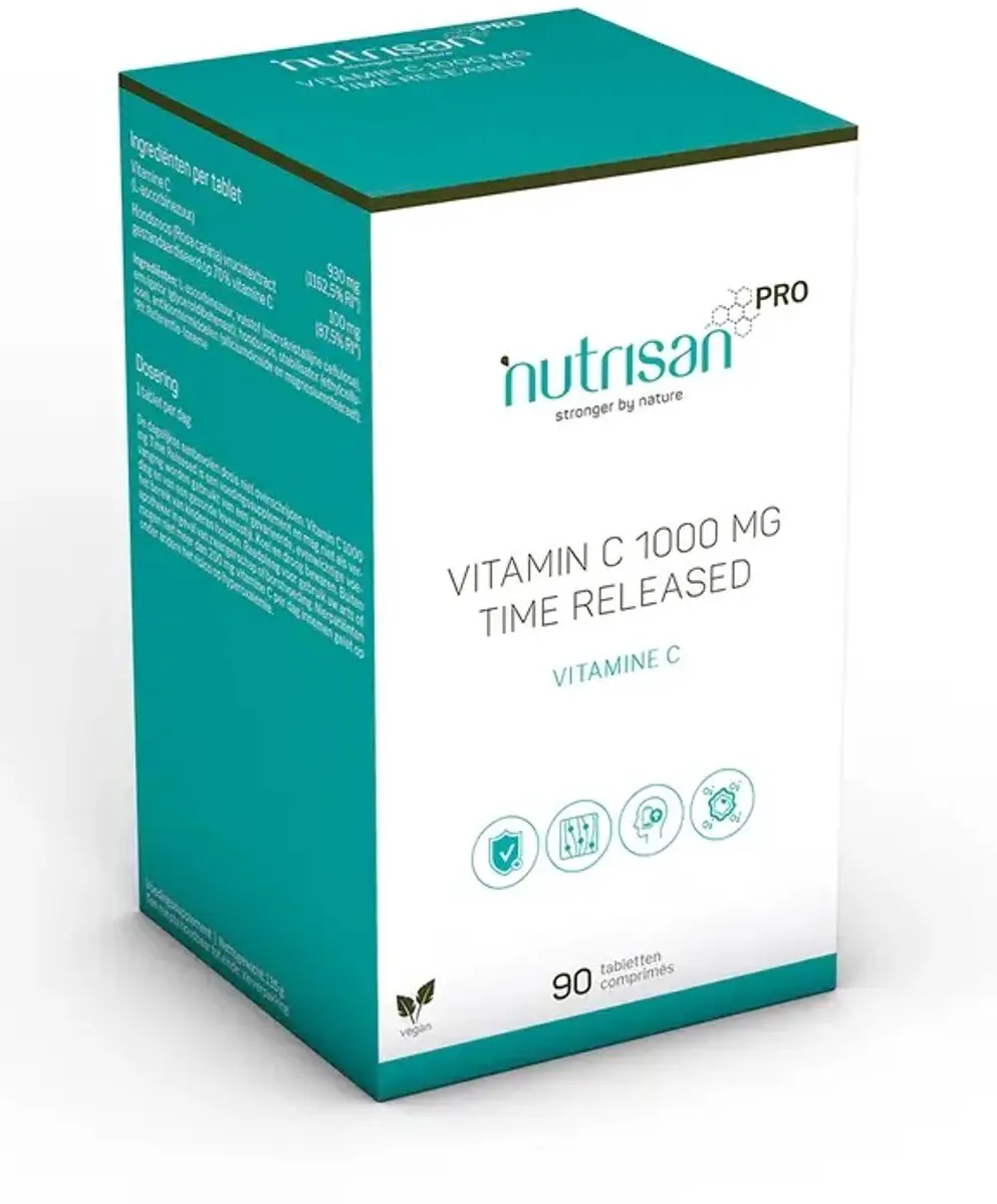 Nutrisan Pro Vitamine C 1000mg Time Released - 90 tabletten