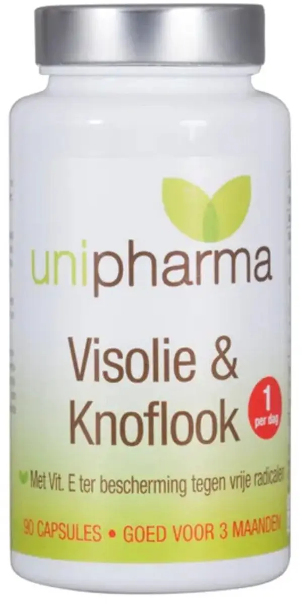 Unipharma Visolie & Knoflook 90 Capsules