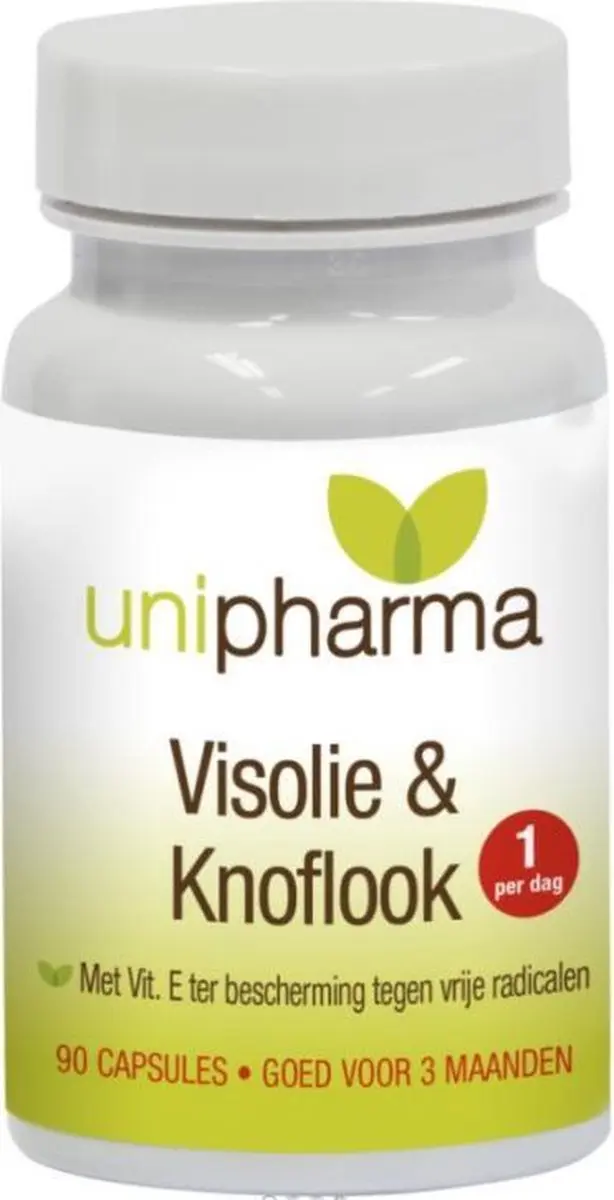 Unipharma Visolie & Knoflook 90 Capsules