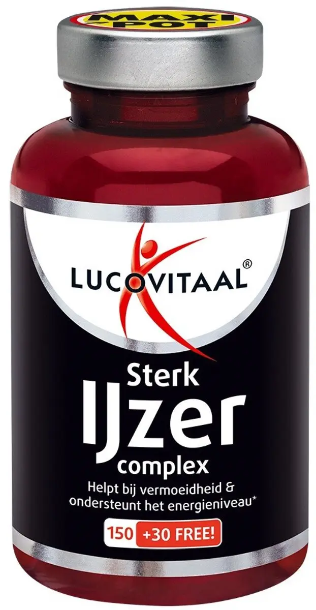 Lucovitaal Sterk IJzer Complex 180 Tabletten
