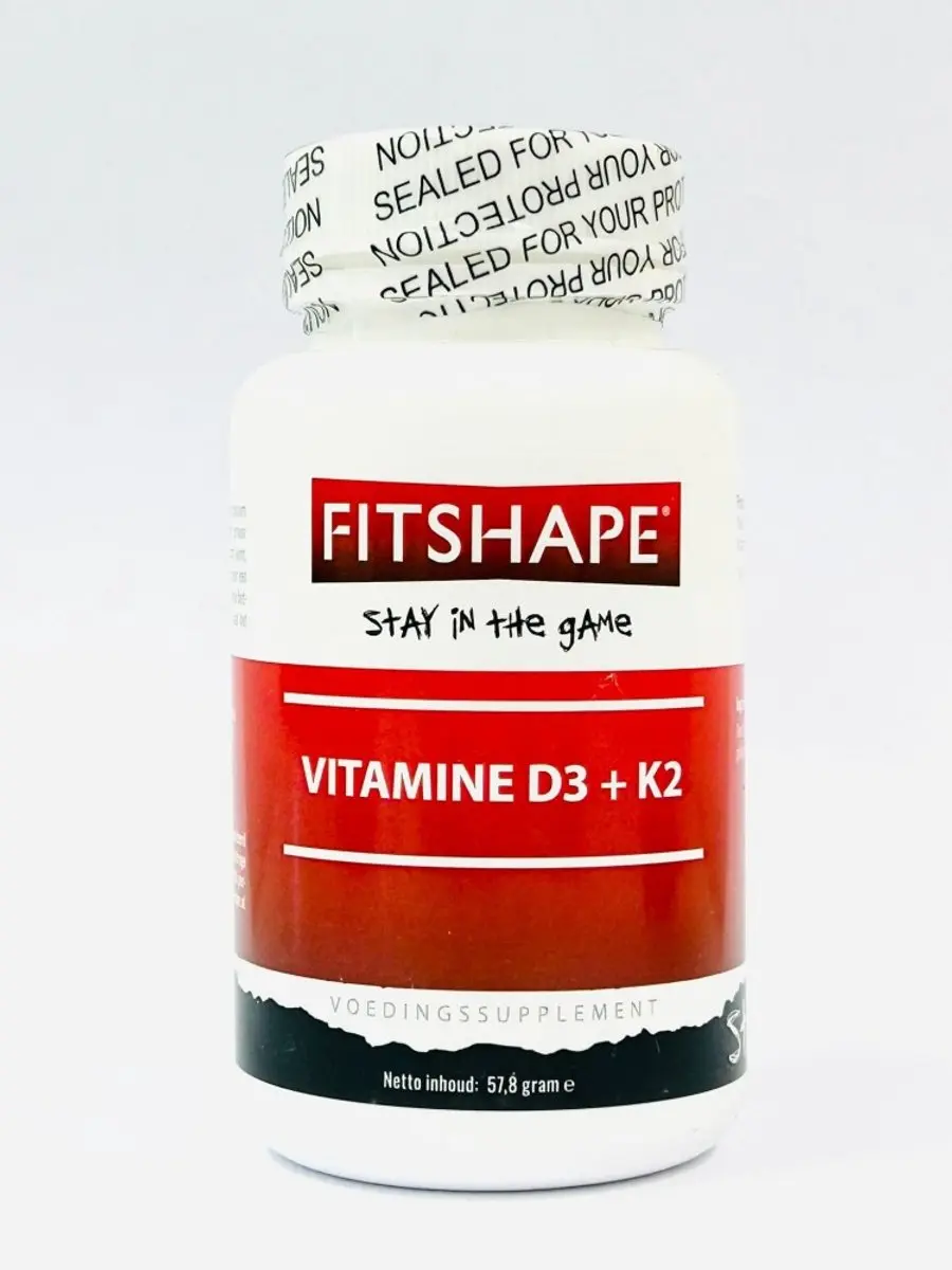 Fitshape Vitamine D3 & K2 Tabletten 90mg