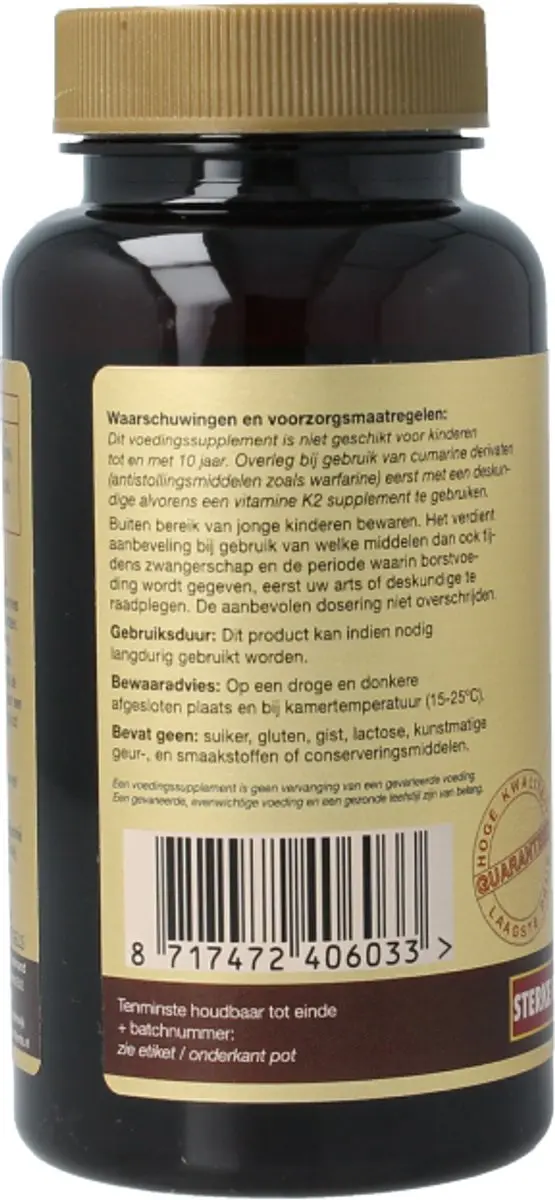 Artelle Vitamine D3+K2 100 Softgels