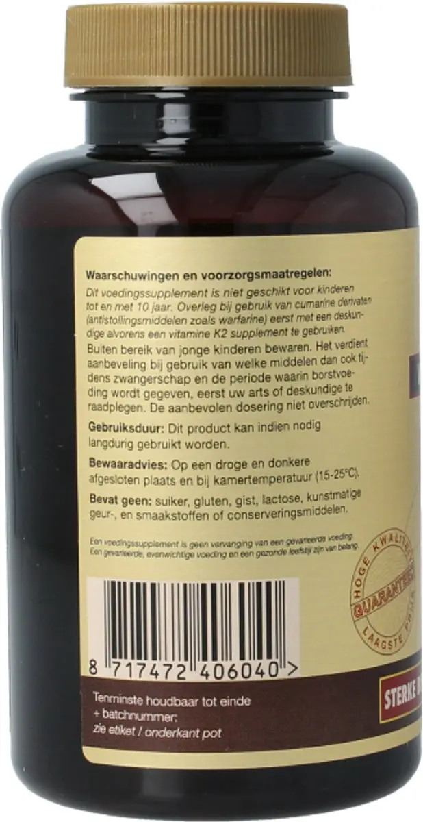 Artelle Vitamine D3+K2 250 Softgels