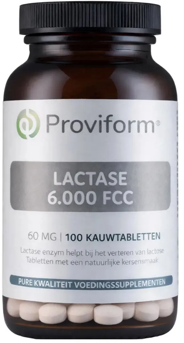 Proviform Lactase 6.000 FCC Kauwtabletten - 100mg