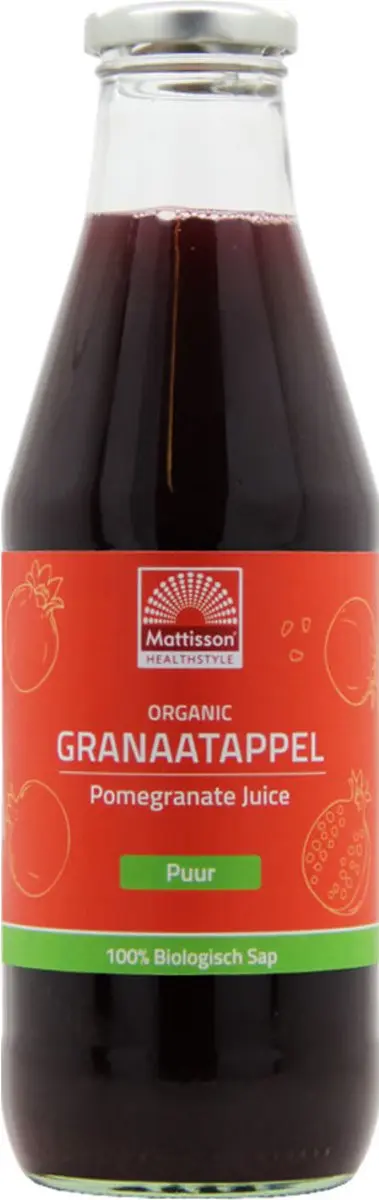 Mattisson Biologisch Granaatappelsap 750ml