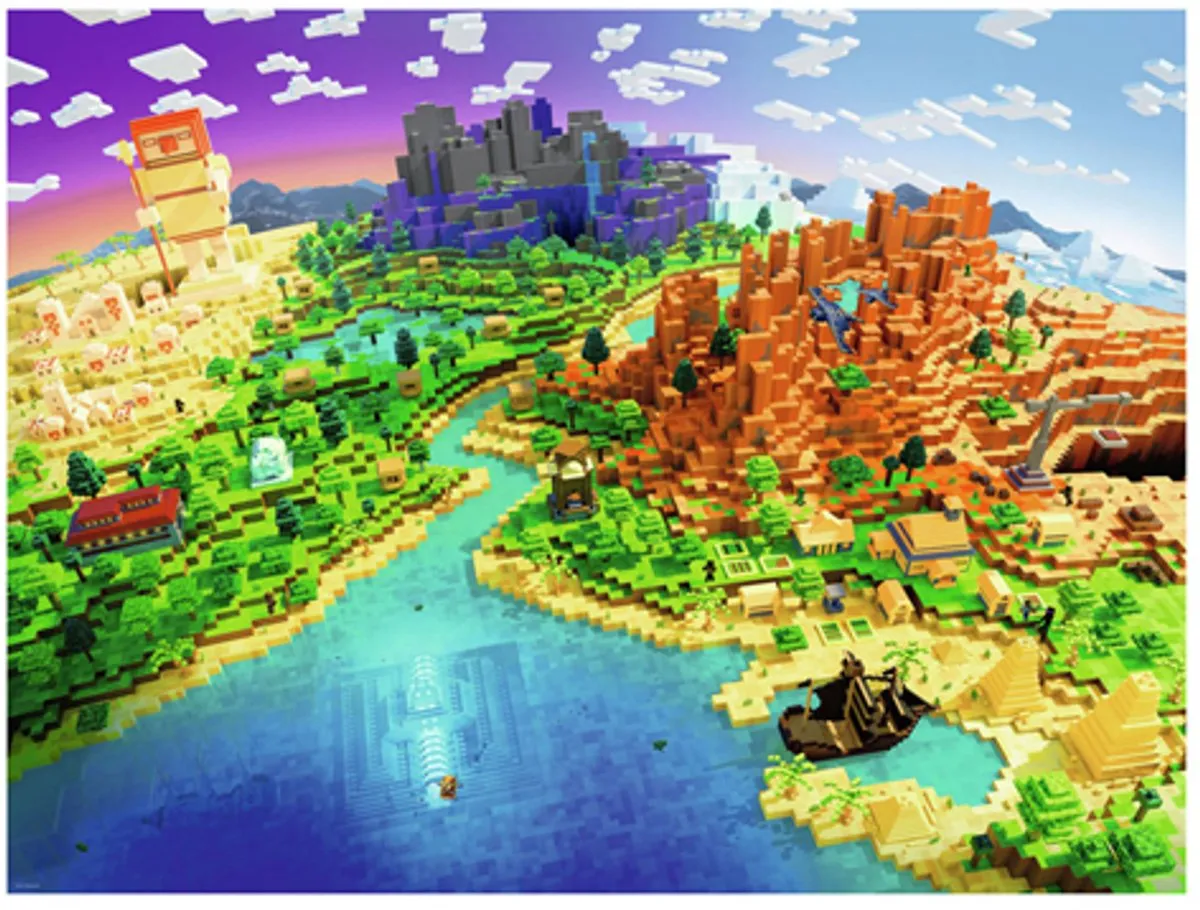 Ravensburger World of Minecraft Legpuzzel 1500 Stuks