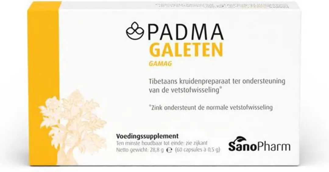 Sanopharm Padma Galeten 60 Capsules