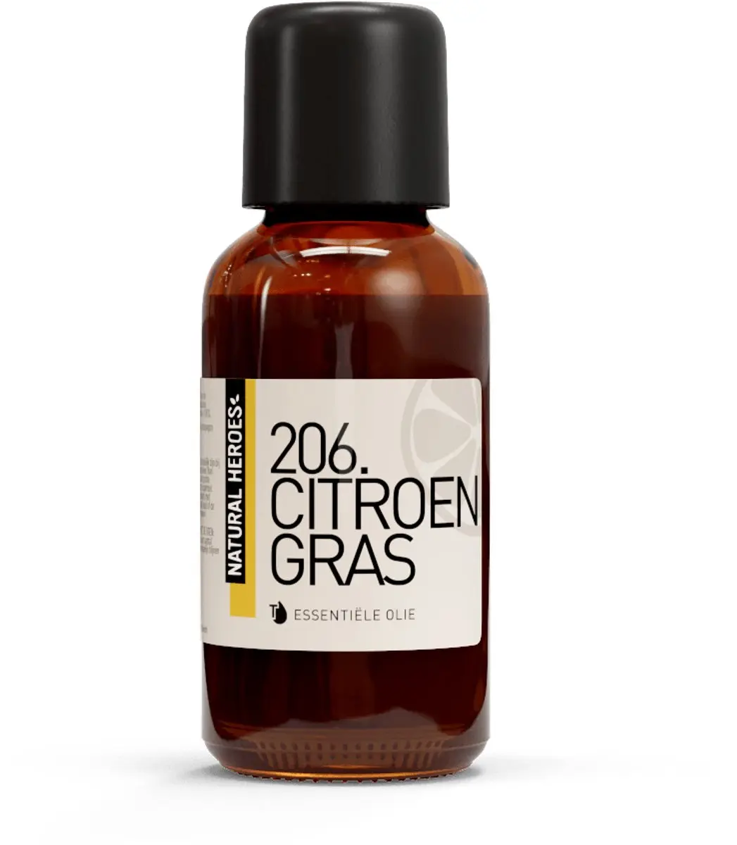 Natural Heroes Citroengras Etherische Olie 30ml