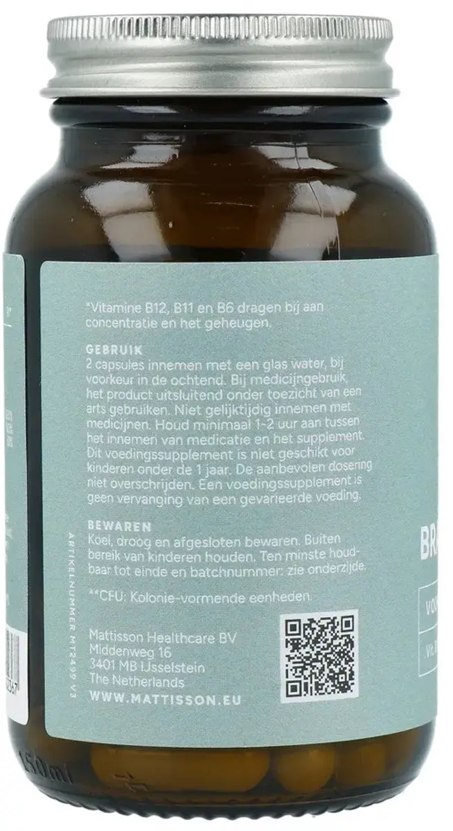 Mattisson Probisson Brain Complex - 60 Capsules