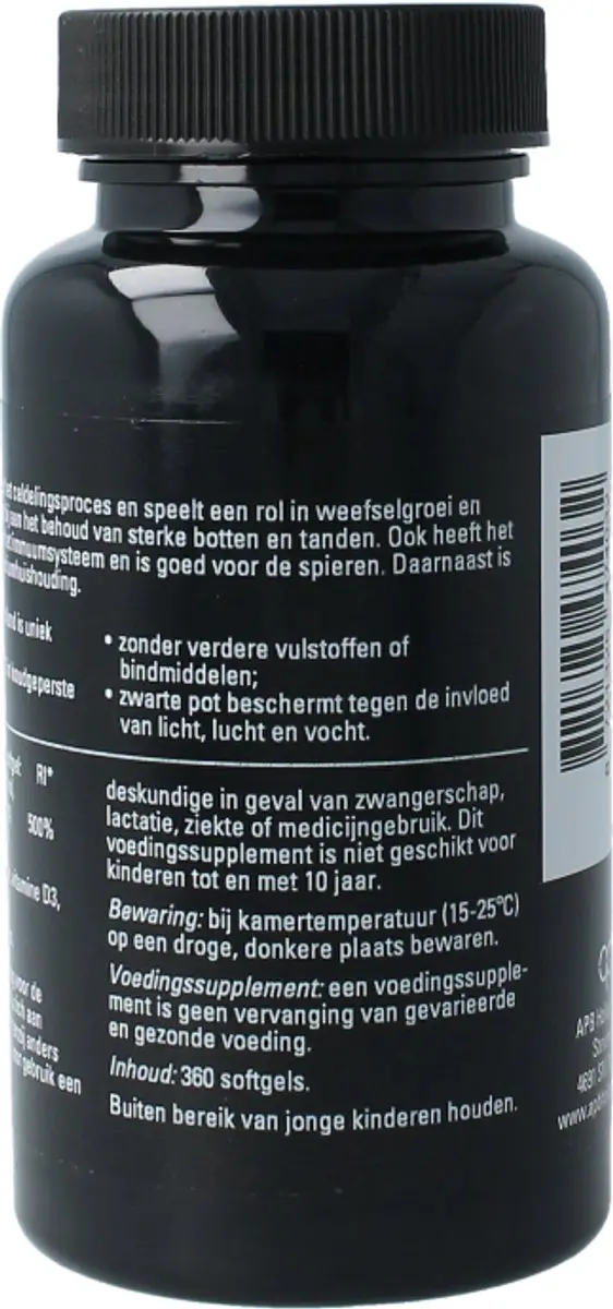 APB Holland Vitamine D3 360 Softgels