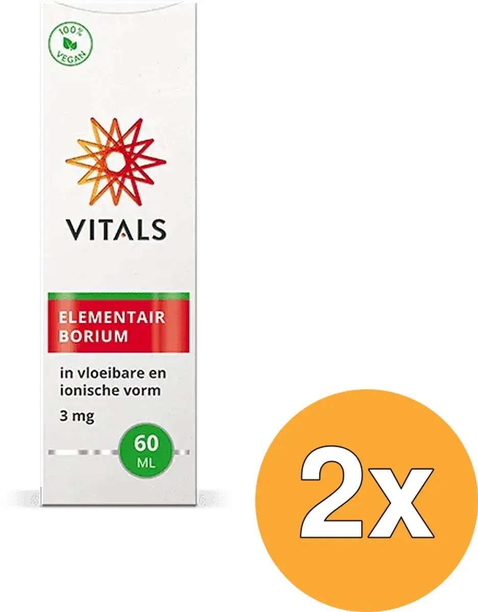 2x Vitals Elementair Borium (60 ml)