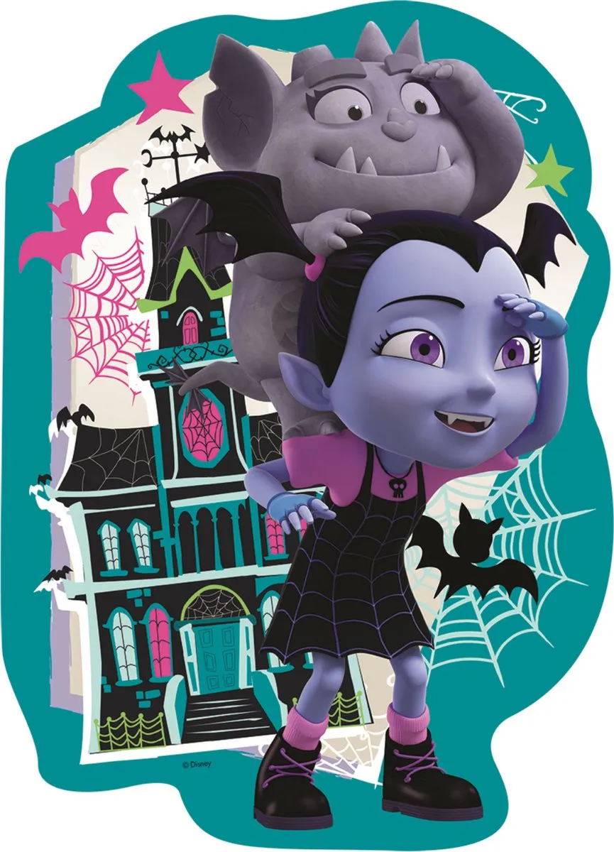 Jumbo Legpuzzel Vampirina 4-in-1 68 Stukjes