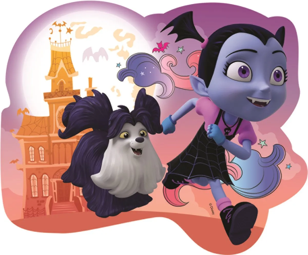 Jumbo Legpuzzel Vampirina 4-in-1 68 Stukjes