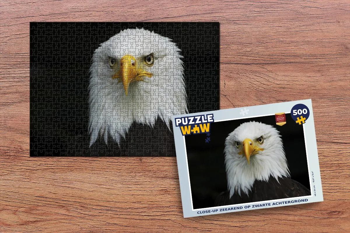 PuzzleWow Arend Legpuzzel 500 Stuks - Multicolor