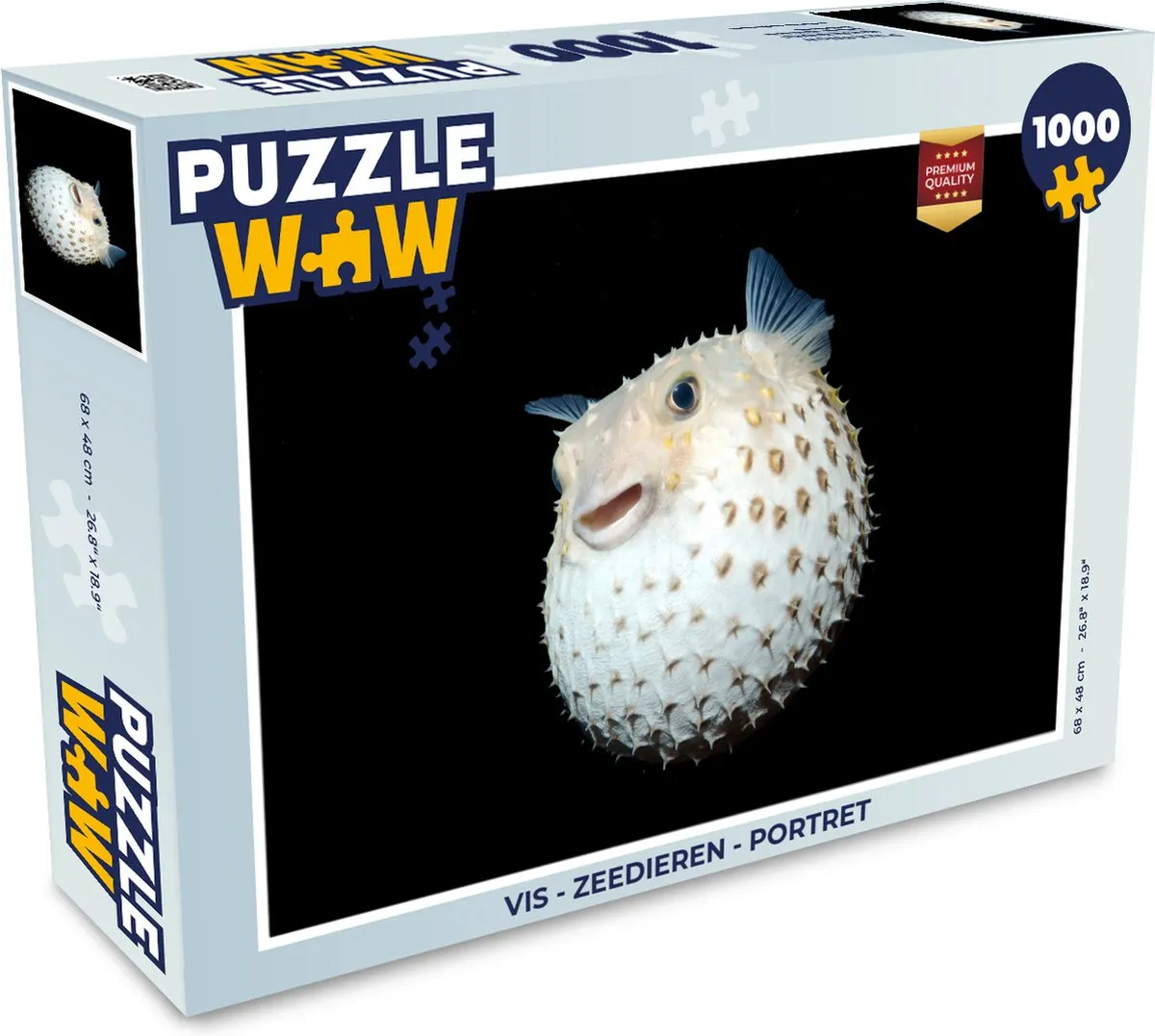 PuzzleWow Vis Zeedieren Legpuzzel 1000 Stuks