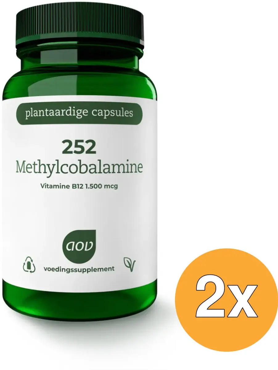 2x AOV 252 Methyl cobalamine (60 vega capsules)