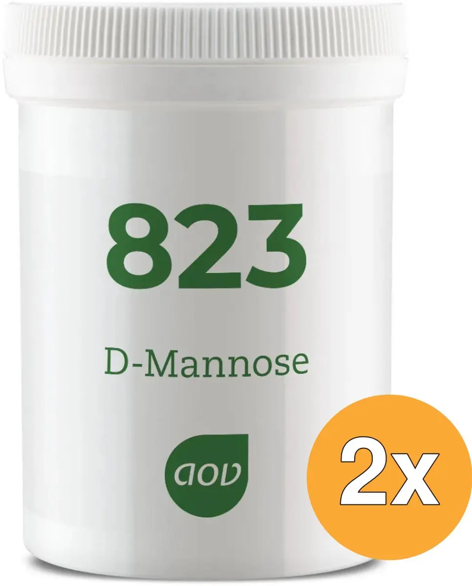 2x AOV 823 D Mannose poeder (50 gr)