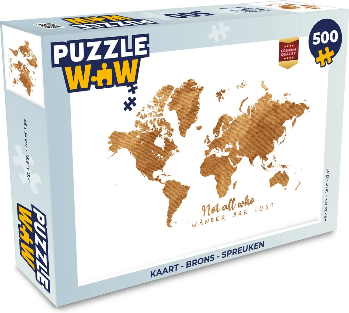 PuzzleWow Legpuzzel 500 Stuks