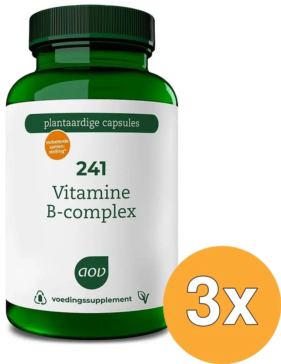 3x AOV Vitamine B-Complex (120 capsules)