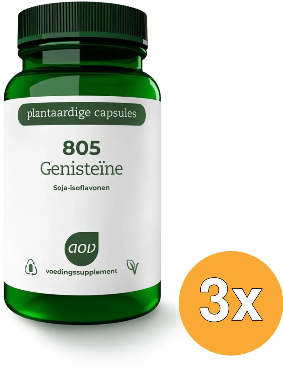 3x Aov 805 Genisteine (60 vega capsules)