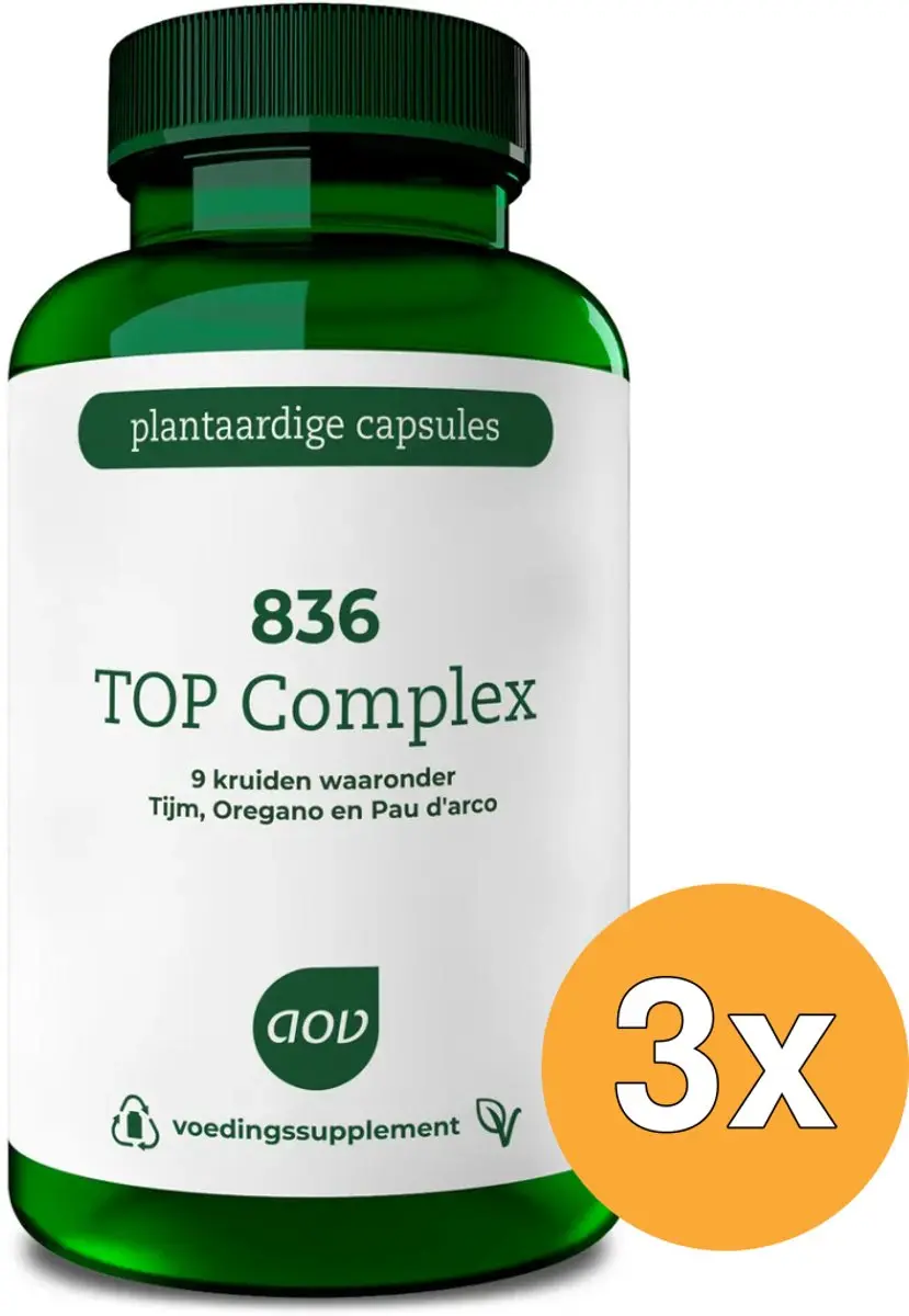 3x Aov 836 Top Complex (90 vega capsules)
