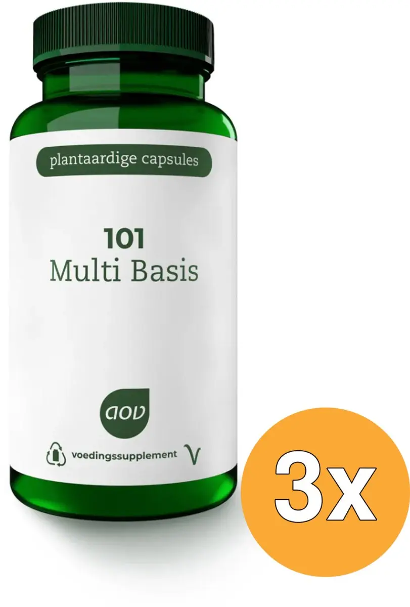 3x AOV 101 Multi basis (60 vega capsules)