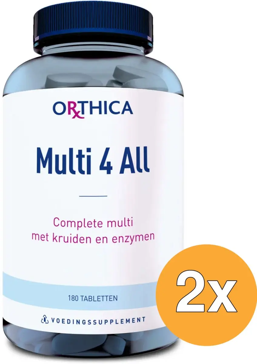 2x Orthica Multi 4 All (180 tabletten)