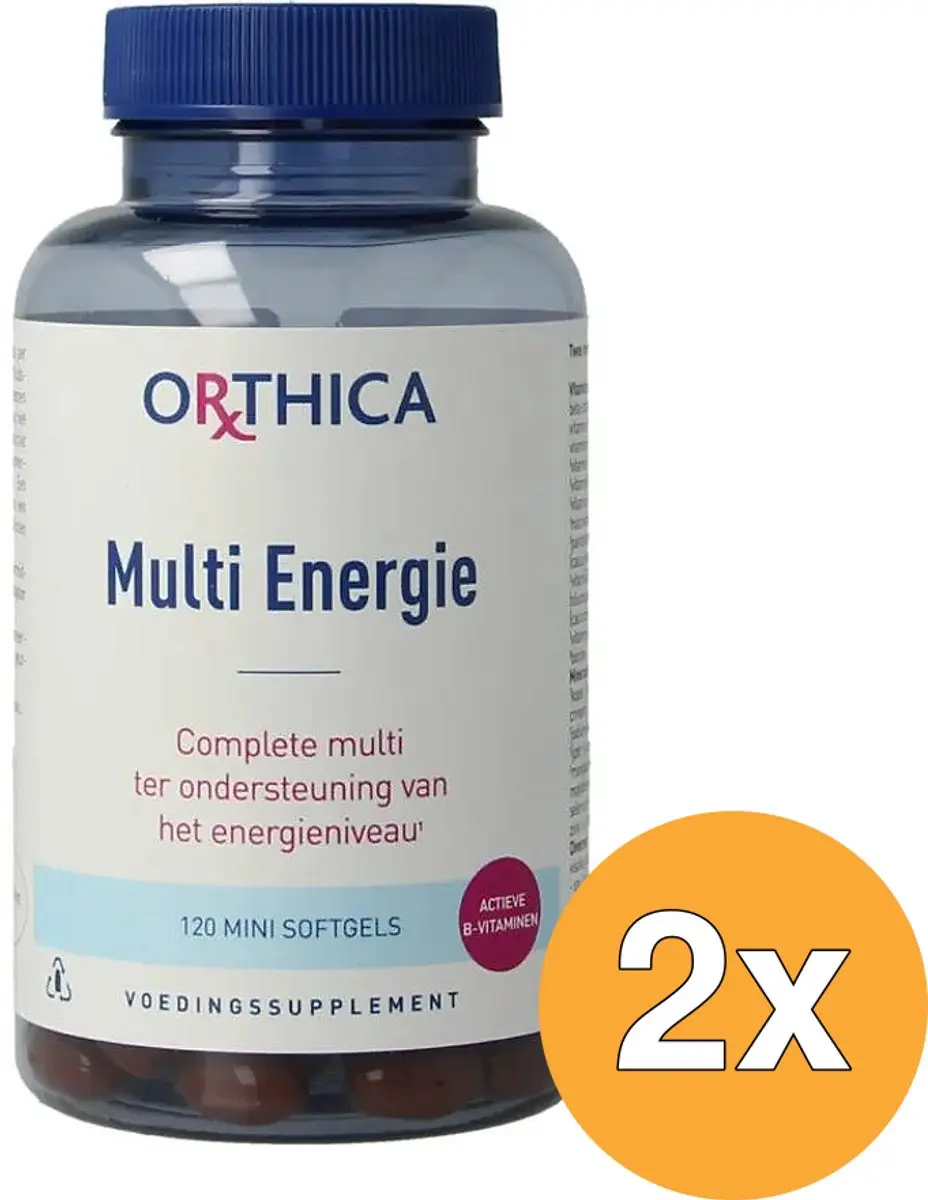 2x Orthica Multi Energie (120 softgels)