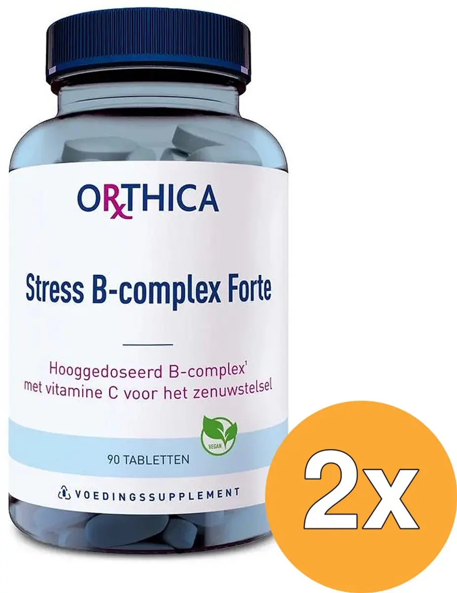 2x Orthica Stress B Complex Forte (90 tabletten)