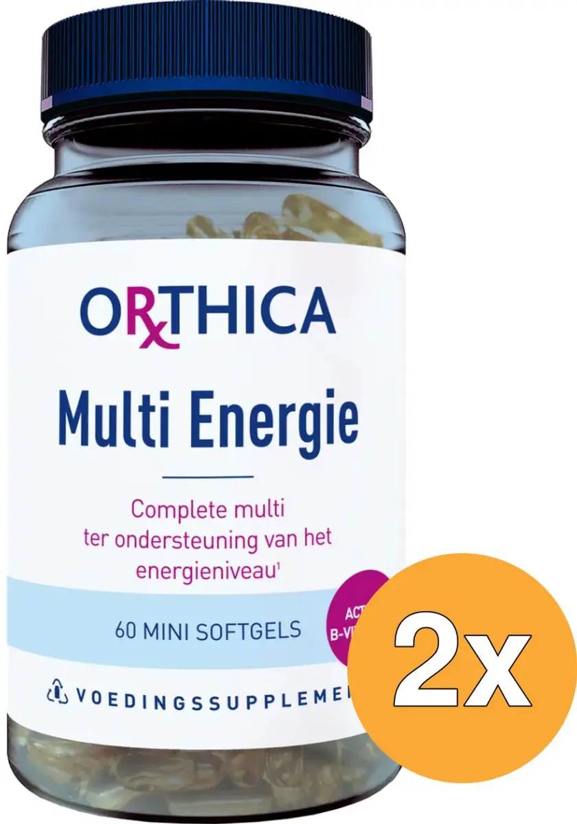 2x Orthica Multi Energie (60 softgels)