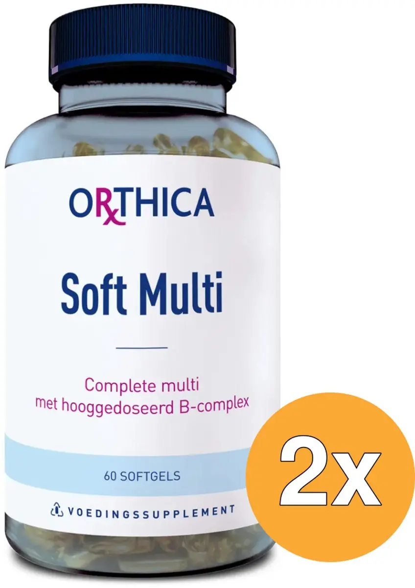 2x Orthica Multi Soft (60 softgels)