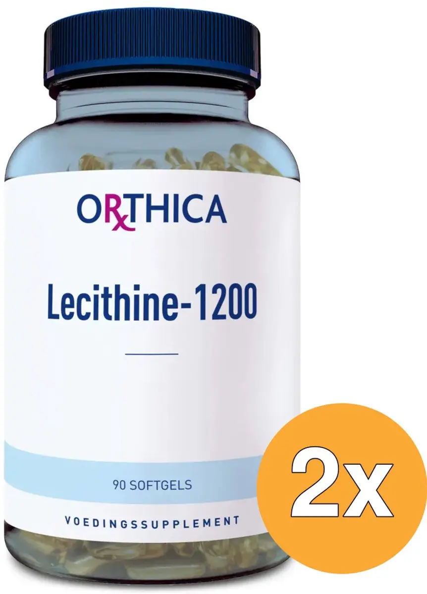 2x Orthica Lecithine-1200 (90 softgels)