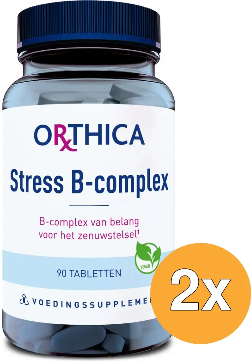 2x Orthica Stress B Complex (90 tabletten)